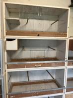 Kweekkooien en uitvliegkooi, Dieren en Toebehoren, Vogels | Hokken en Kooien, Ophalen, Gebruikt, Hout, Broedkooi of Kweekkooi