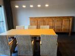 Eetplaats met kast en 6 stoelen, Antiek en Kunst, Ophalen