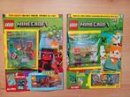 Lego Magazines Minecraft met minifiguren NIEUW, Ophalen, Lego