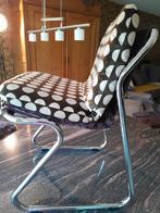 Design stoelen, Huis en Inrichting, Stoelen, Overige materialen, Vier, Gebruikt, Origineel jaren 70 bekleding