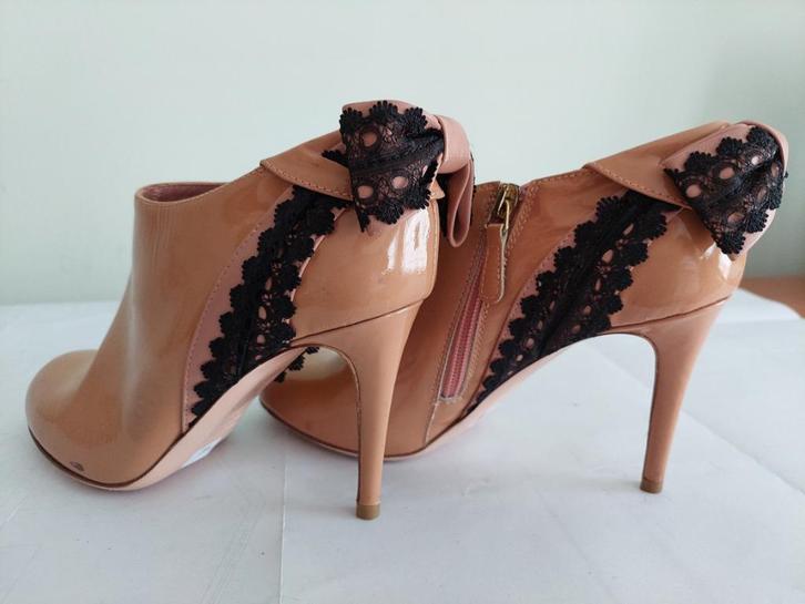 76C* RODE VALENTINO authentiek leren hoge hakken - gelezen (, Kleding | Dames, Schoenen, Gedragen, Pumps, Overige kleuren, Verzenden