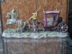 Luigi FABRIS: (1883-1952), Capodimonte Koets 21x51x15, Ophalen of Verzenden