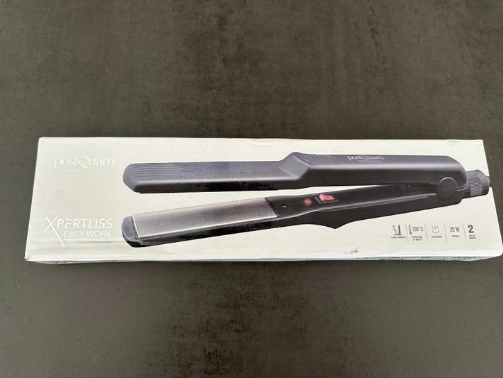 Lisseur céramique Postquam XPERTLISS Easy Work – Neuf, Handtassen en Accessoires, Uiterlijk | Haarverzorging, Nieuw, Krultang of Stijltang