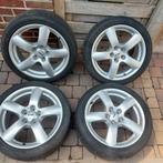 banden met aluminium velgen 5x112 banden 225/45/17, Auto-onderdelen, Ophalen, 215 mm, 17 inch, Band(en)