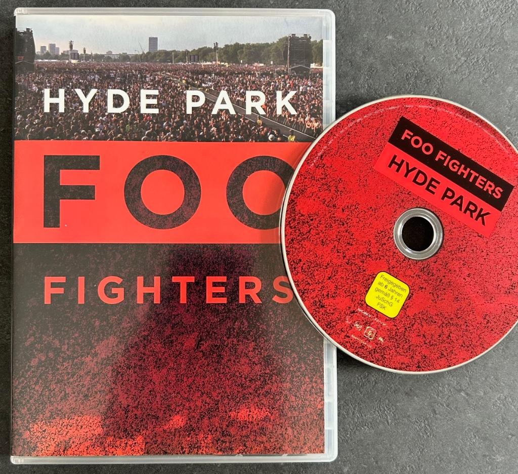 FOO FIGHTERS - Hyde park ( DVD ), Cd's en Dvd's, Dvd's | Muziek en Concerten, Zo goed als nieuw, Muziek en Concerten, Vanaf 16 jaar
