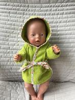 335. Babyborn: Nieuw groen badjasje, Ophalen of Verzenden, Nieuw, Babypop