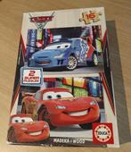 2 Houten puzzels Disney Cars 16 stukken, Kinderen en Baby's, Speelgoed | Kinderpuzzels, Ophalen, 2 tot 4 jaar, Gebruikt, 10 tot 50 stukjes