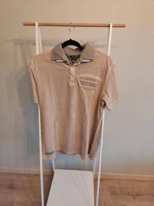 Polo Marc O'Polo maat L, Kleding | Heren, T-shirts, Zo goed als nieuw, Maat 52/54 (L), Beige, Ophalen of Verzenden