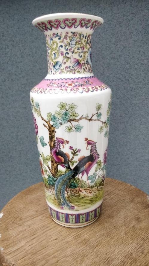beau vase peint à la main V.V. Carraresi, Antiquités & Art, Antiquités | Vases, Enlèvement ou Envoi