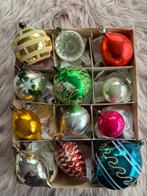 Lot 1 - vintage kerstballen, Diversen, Kerst, Ophalen of Verzenden