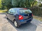Vw polo 1.2 benzine 47 Kw,Bj 2003,Euro 4,*GEKEURD*, Stof, Blauw, Bedrijf, Stadsauto