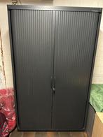 Metalen bureau kast met roldeuren., Huis en Inrichting, Ophalen, Zo goed als nieuw