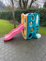 Speelhuisje met glijbaan - Gratis, Kinderen en Baby's, Speelgoed | Buiten | Speeltoestellen, Ophalen, Gebruikt, Glijbaan