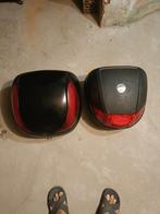 2 scooter koffers, Motoren, Ophalen, Zo goed als nieuw