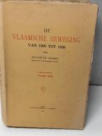 De vlaamsche beweging van 1905 tot 1930 Maurits Basse, Enlèvement ou Envoi, Utilisé