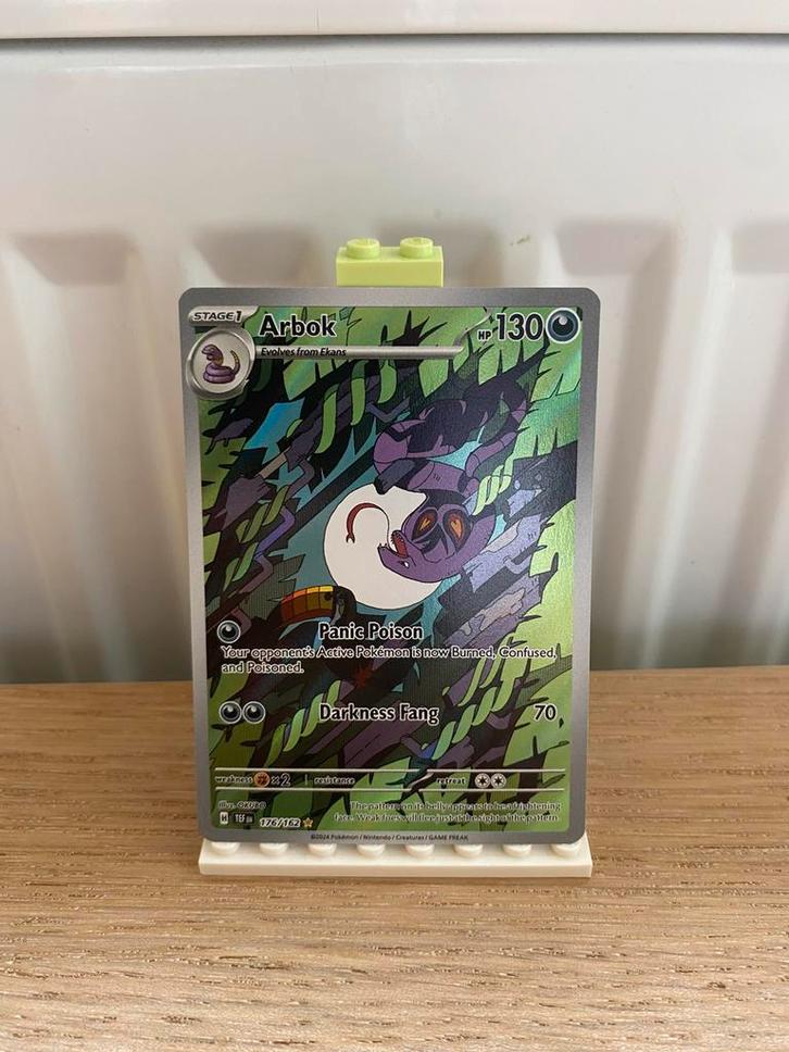 Arbok 176/162 - Pokemon Kaart, Hobby en Vrije tijd, Verzamelkaartspellen | Pokémon, Nieuw, Losse kaart, Foil, Ophalen of Verzenden