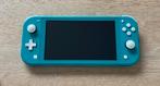 Nintendo Switch Lite blauw + oplader, Verzenden, Zo goed als nieuw