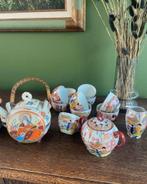 Antiek thee servies, Enlèvement