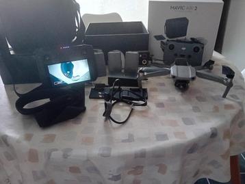DJI AIR 2  combo fly more smartcontroller (als nieuw ) beschikbaar voor biedingen