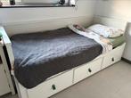 Ikea bed 80x200 uitschuifbaar tot 2 persoons met lades, Huis en Inrichting, Ophalen, Zo goed als nieuw