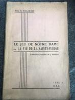 le jeu de Notre-Dame ou vie de la Sainte Vierge - Walgrave, Enlèvement ou Envoi