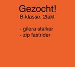 Gezocht! gilera stalker, zip fastrider, Fietsen en Brommers, Scooters | Piaggio, Ophalen of Verzenden, Zip