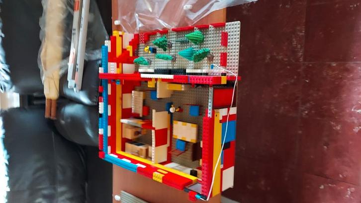 Vintage Lego - open huis met meubilair, etc ('60), Kinderen en Baby's, Speelgoed | Duplo en Lego, Gebruikt, Lego, Ophalen