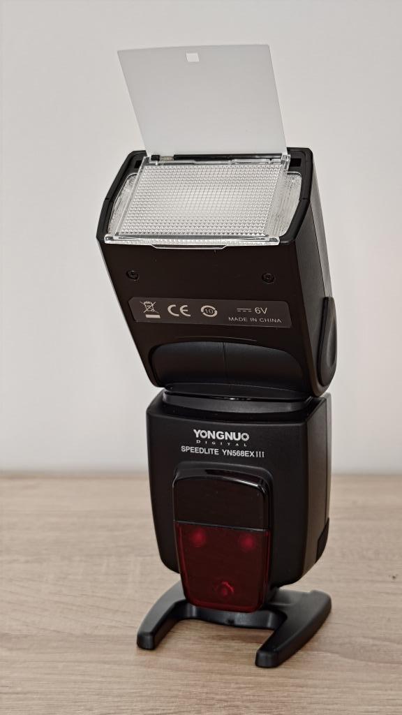 Yongnuo YN568EX III TTL flitser (Canon), Audio, Tv en Foto, Foto | Flitsers, Nieuw, Canon, Kantelbaar, Ophalen