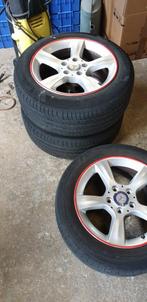 originele merc 7x16 met extra stootrand, Auto-onderdelen, Ophalen, Gebruikt