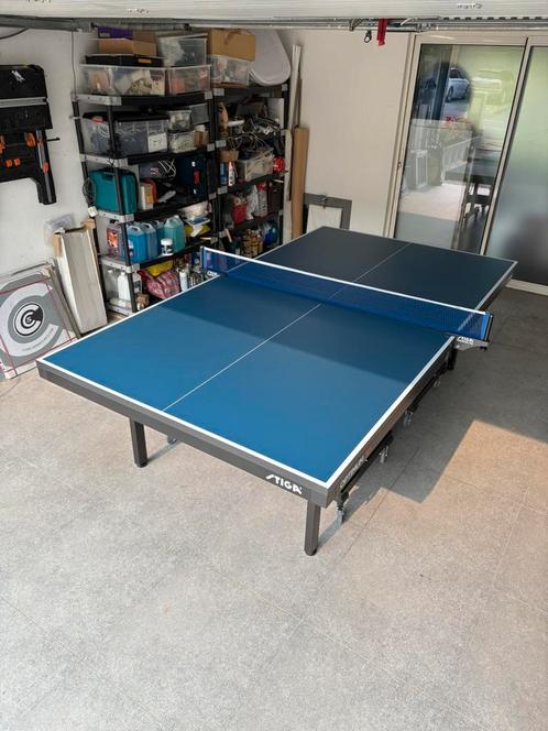 Stiga Robot Donic 2055 Net tafeltennistafel, Sport en Fitness, Tafeltennis, Zo goed als nieuw, Tafel Indoor, Inklapbaar, Ophalen