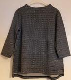 Feestelijke blouse - zwart-zilver - driekwart mouw, Kleding | Dames, Maat 38/40 (M), Zwart, Nieuw, Ophalen of Verzenden