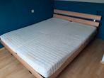 2 persoonsbed, Huis en Inrichting, Slaapkamer | Bedden, Ophalen, Tweepersoons, 180 cm, Hout