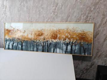 Dessin/impression d'arbres 180x60cm disponible aux enchères