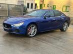 Maserati Ghibli Benzine Automaat – 2016 – BTW aftrekbaar, Auto's, Automaat, 207 g/km, Euro 6, Blauw