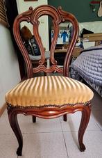 mahonie tafel en stoelen, Antiek en Kunst, Ophalen