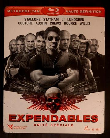 Blu Ray Disc du film Expendables - Steelbook - Stallone 