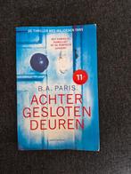 Achter gesloten deuren - B.A. Paris, Ophalen of Verzenden, Gelezen, B.A. Paris