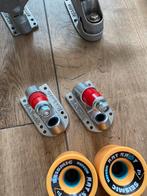 Seismic Hot Spots 66mm 81a / Paris V2 50 baseplates, Ophalen of Verzenden, Gebruikt, Overige typen, Longboard