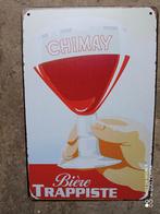 Plaque non émaillée tôle Trappiste Chimay, Enlèvement ou Envoi, Comme neuf