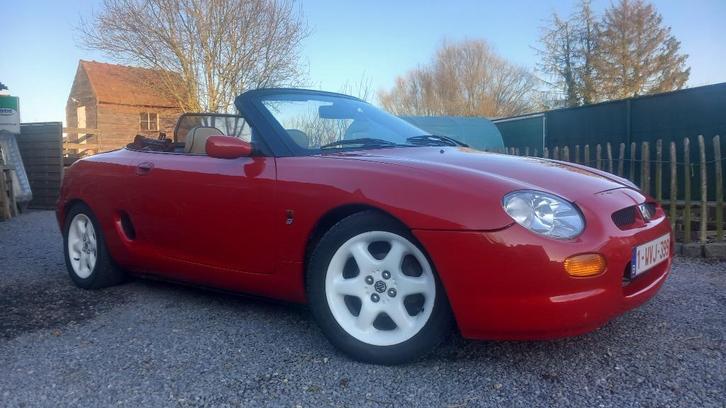 MGF 1.8i, Auto's, MG, Particulier, F, ABS, Airbags, Alarm, Bluetooth, Centrale vergrendeling, Elektrische ramen, Lederen bekleding