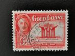 Gold Coast 1948 - Koning George VI - embleem provincieraad, Postzegels en Munten, Ophalen of Verzenden, Gestempeld