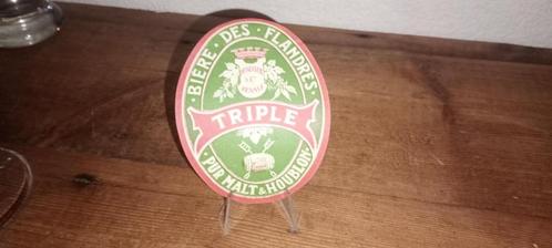Antiekbier van de brouwerij met Triple De Keyser-label, Verzamelen, Biermerken, Zo goed als nieuw, Overige typen, Overige merken