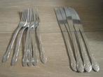 Set de couverts 6 fourchettes et 6 couteaux, Enlèvement ou Envoi, Utilisé, Ensemble de couverts