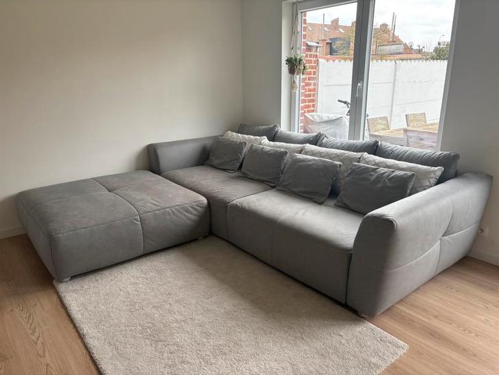 Zetel, Huis en Inrichting, Zetels | Complete zithoeken, Zo goed als nieuw, Stof, Ophalen