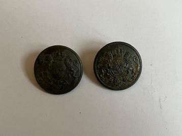Setje Duitse Feldwebel-knopen 14-18 / ww1 beschikbaar voor biedingen