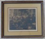 JULES DE BRUYCKER / MARCHE ST.JACQUES / ZW-W ETS 80x91cm KAD, Ophalen