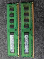 2*2GB Samsung M378B5673EH1-CH9 2Rx8 DDR3 PC3-10600U RAM, Comme neuf, Enlèvement ou Envoi, DDR3