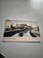 Ancienne carte postale de HAL. Canal de Charleroi, Collections, Enlèvement ou Envoi