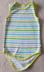 Body sans manches rayé - Taille 80 - Baby Club, Ophalen, Nacht- of Onderkleding, Jongetje of Meisje, Zo goed als nieuw