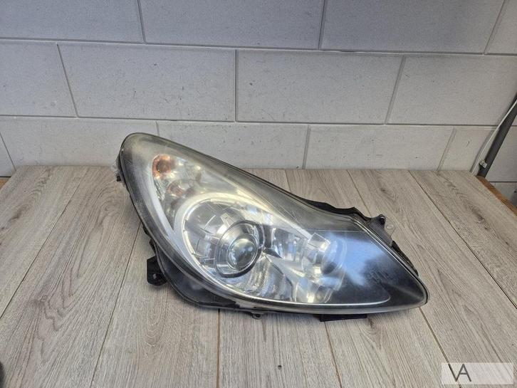 Opel Corsa D 2006 -2010 koplamp rechts met lens AFL 13186386, Auto-onderdelen, Verlichting, Opel, Gebruikt, Ophalen of Verzenden